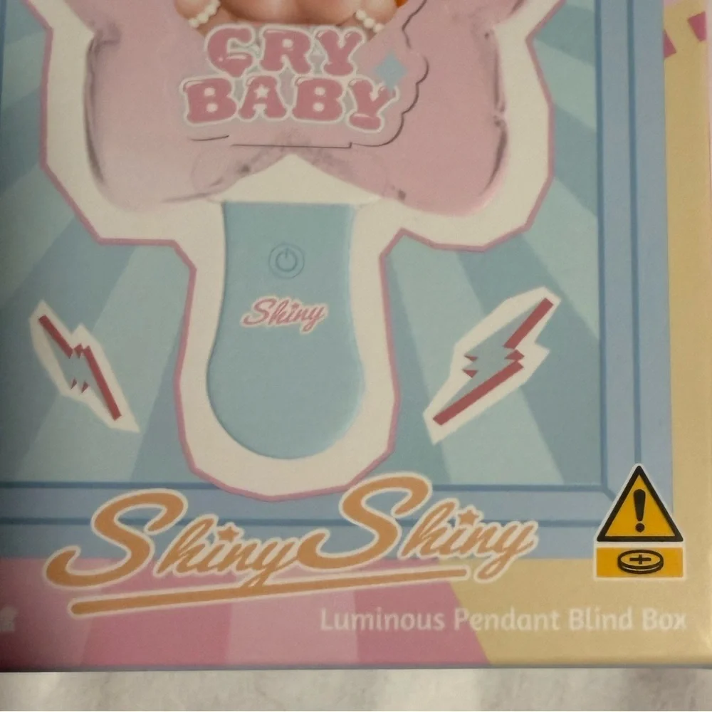 POP MART Authentic “Cry Baby” Luminous Pendant Blind Box Sealed.